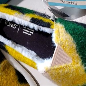 Toms Alpargata Mallow Fluff Shoes Size 8 NIB